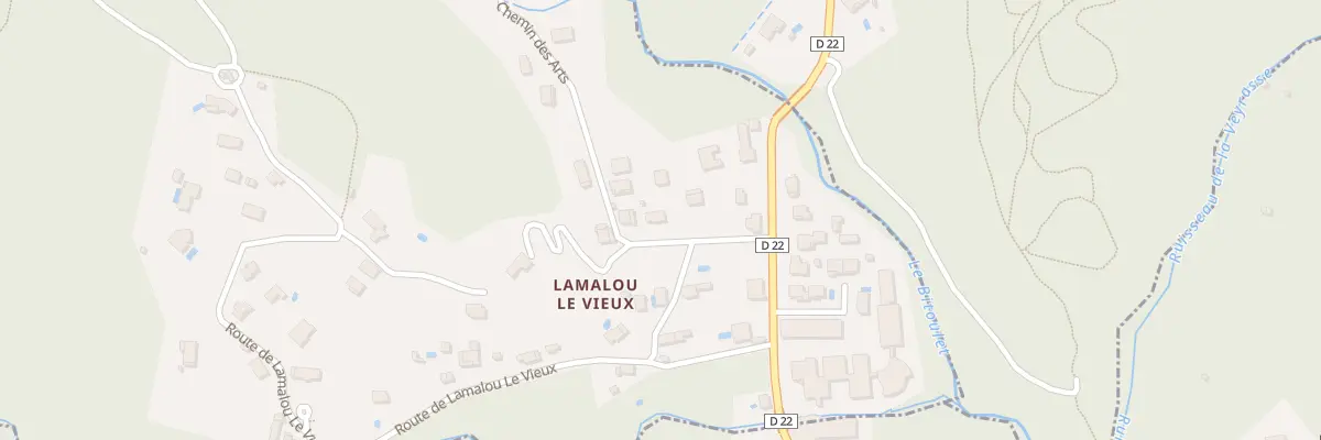 Plan du 5108 La Plaine de Lamalou Le Ha à Combes