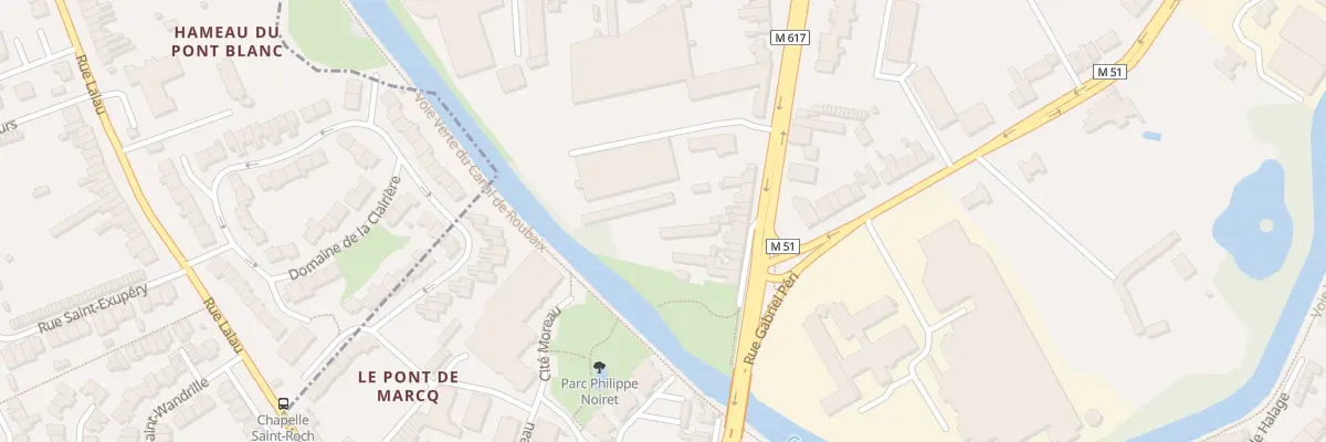 Plan du 27 Rue de Menin à Marcq-en-Barœul