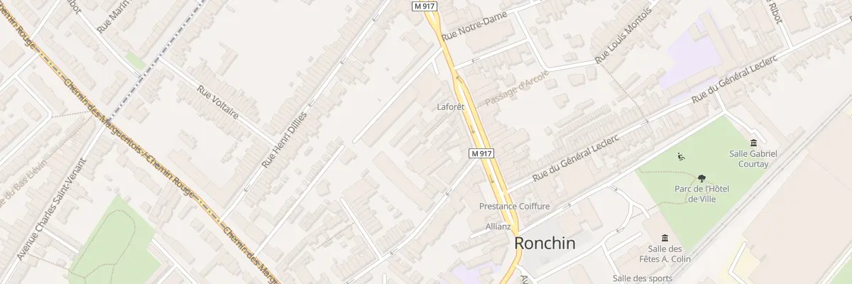 Plan du 6 Crs Spriet Ave Jean Jaures à Ronchin