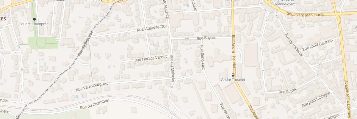 Plan du 27 Rue du Maisniel à Clermont-Ferrand
