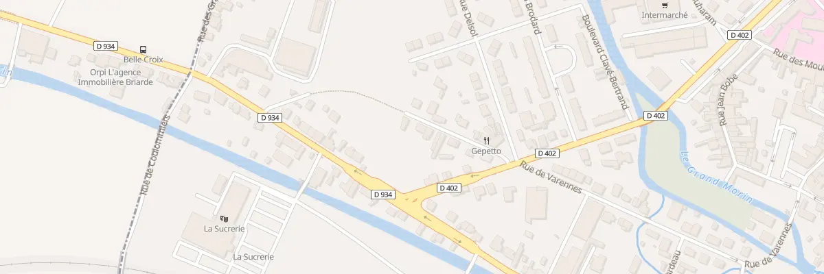 Plan du 39 Rue de Varennes à Coulommiers