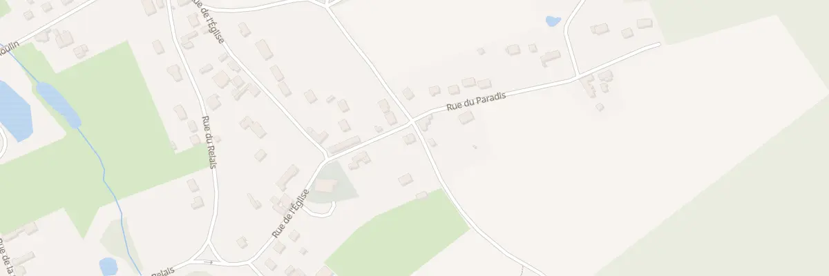 Plan du 92 Rue du Paradis à Caisnes