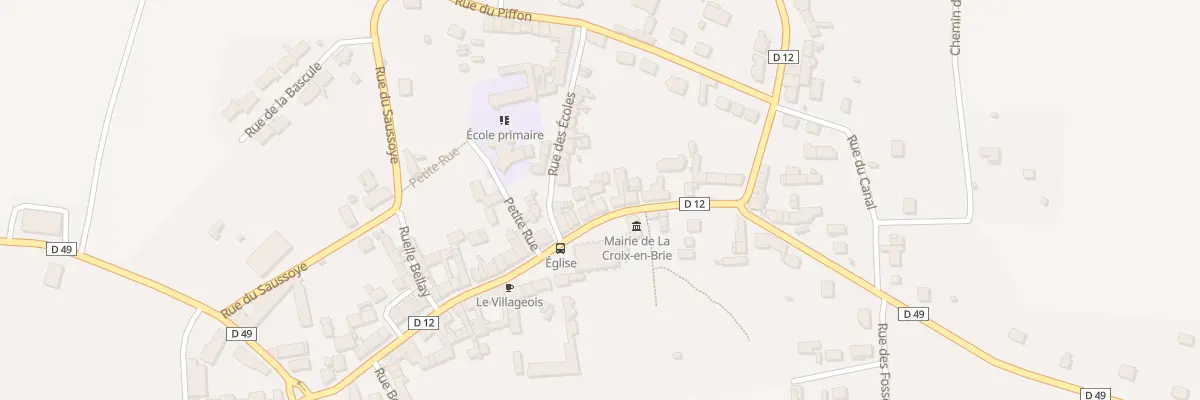 Plan du 63 Rue des Templiers à La Croix-en-Brie