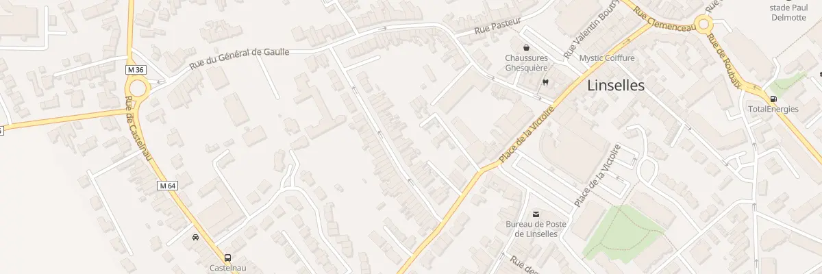 Plan du 22 Rue du Docteur Bonenfant à Linselles