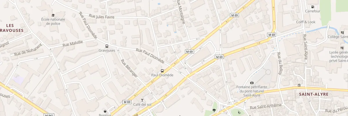 Plan du 104 Bd Lavoisier à Clermont-Ferrand