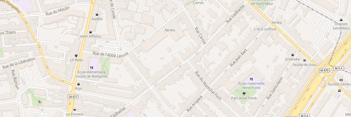 Plan du 69 Rue Faidherbe à La Madeleine