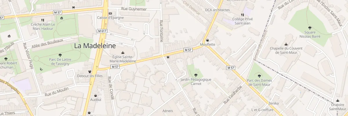 Plan du 36 Rue Pasteur à La Madeleine