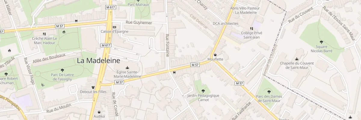 Plan du 27 Rue Pasteur à La Madeleine