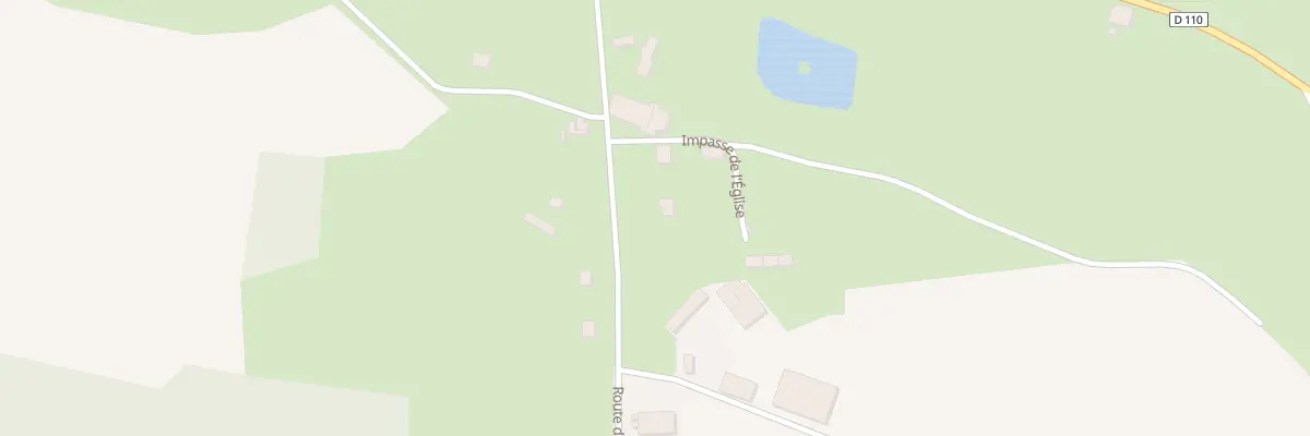Plan du 3 Rte de l’Eglise à Champvoux