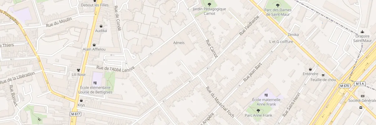 Plan du 77 Rue Faidherbe à La Madeleine