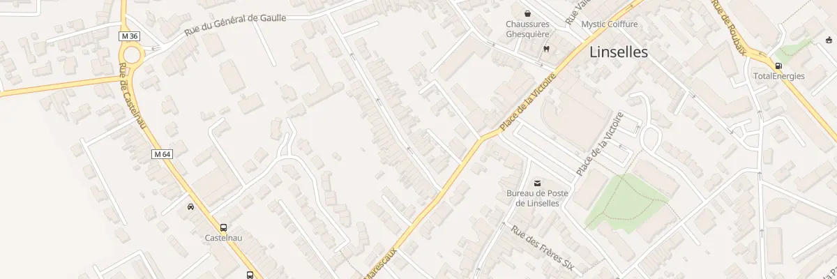 Plan du 12 Rue du Docteur Bonenfant à Linselles