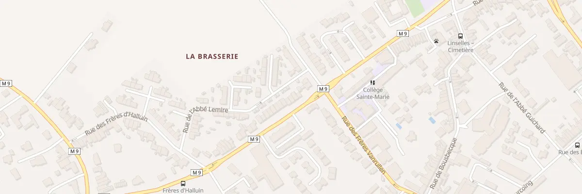 Plan du 8 Rue du Général Leclerc à Linselles