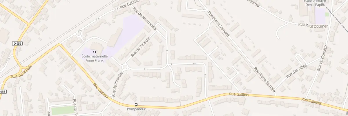 Plan du 27 Rue de Normandie à Lambres-lez-Douai