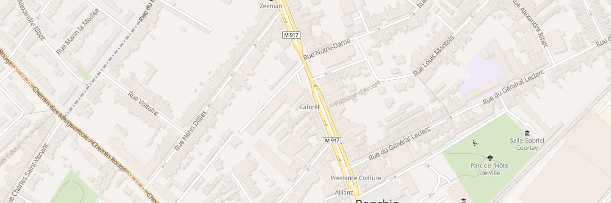 Plan du 131B Av Jean Jaurès à Ronchin