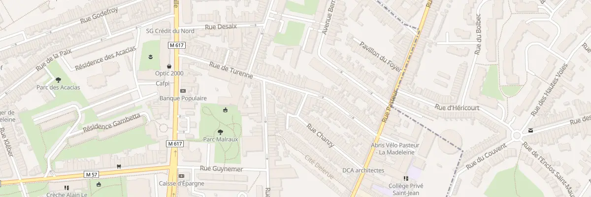 Plan du 28 Rue de Turenne à La Madeleine