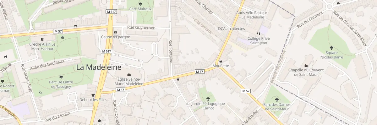 Plan du 31 Rue Pasteur à La Madeleine