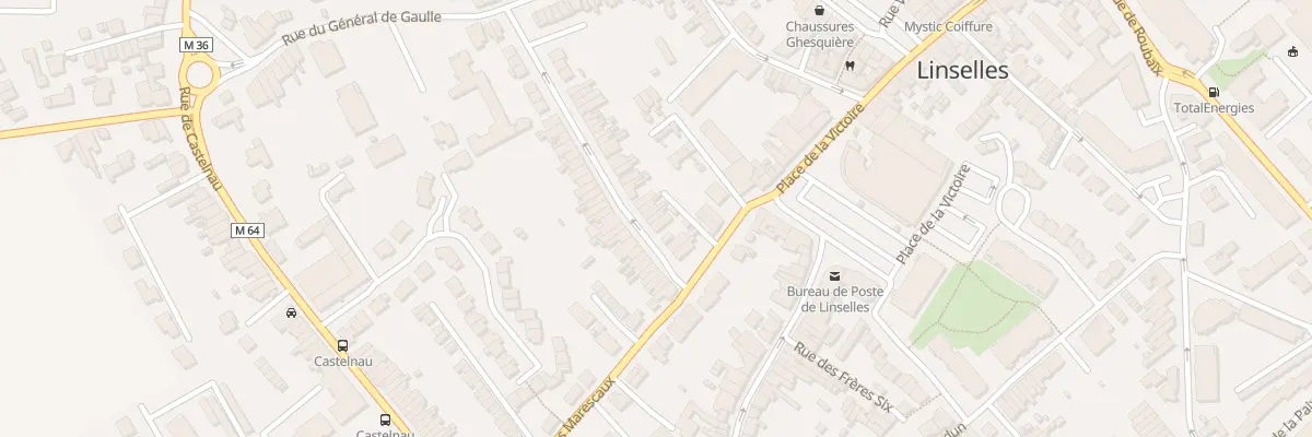Plan du 8 Rue du Docteur Bonenfant à Linselles