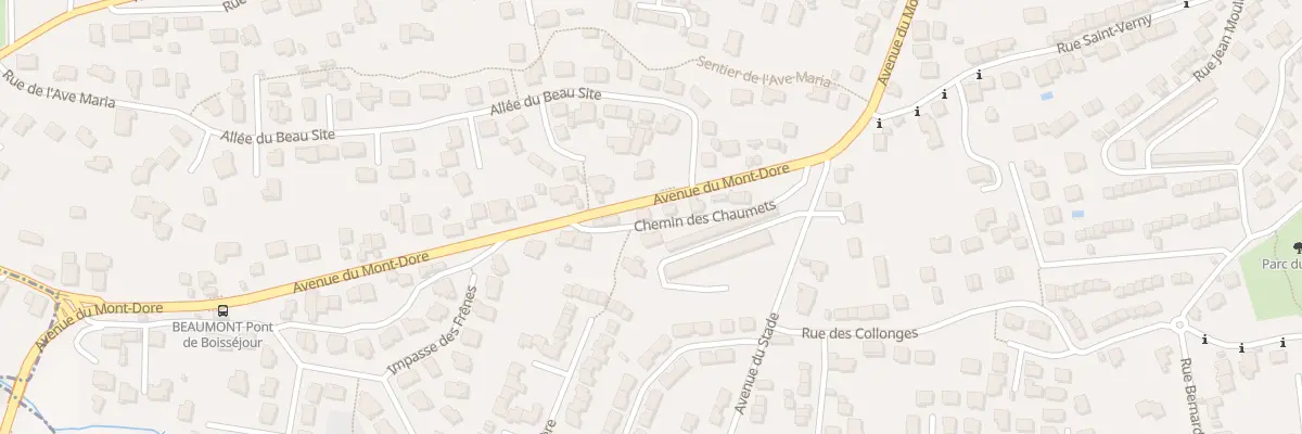 Plan du 77 Av du Mont-Dore à Beaumont