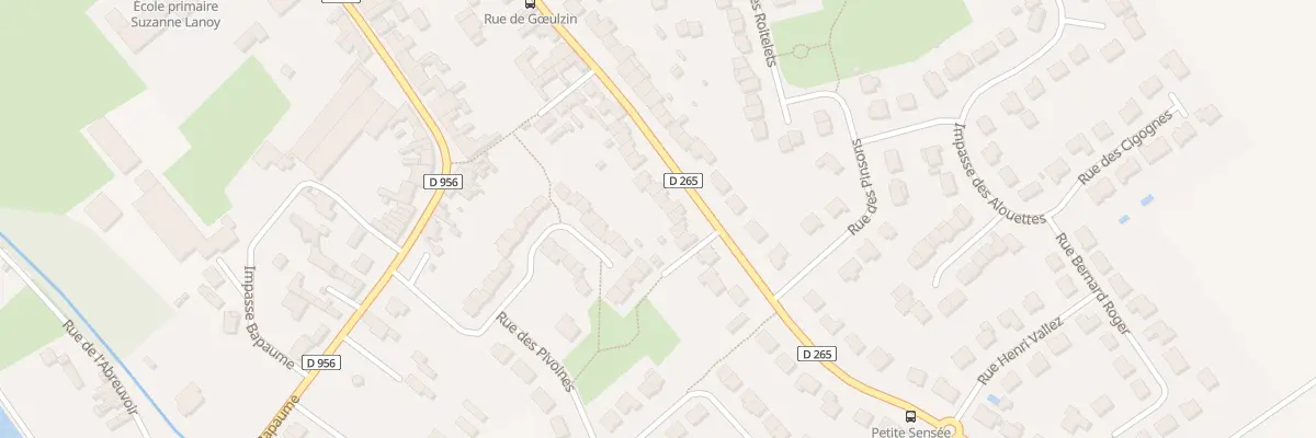 Plan du 36 Rue de Goeulzin à Férin