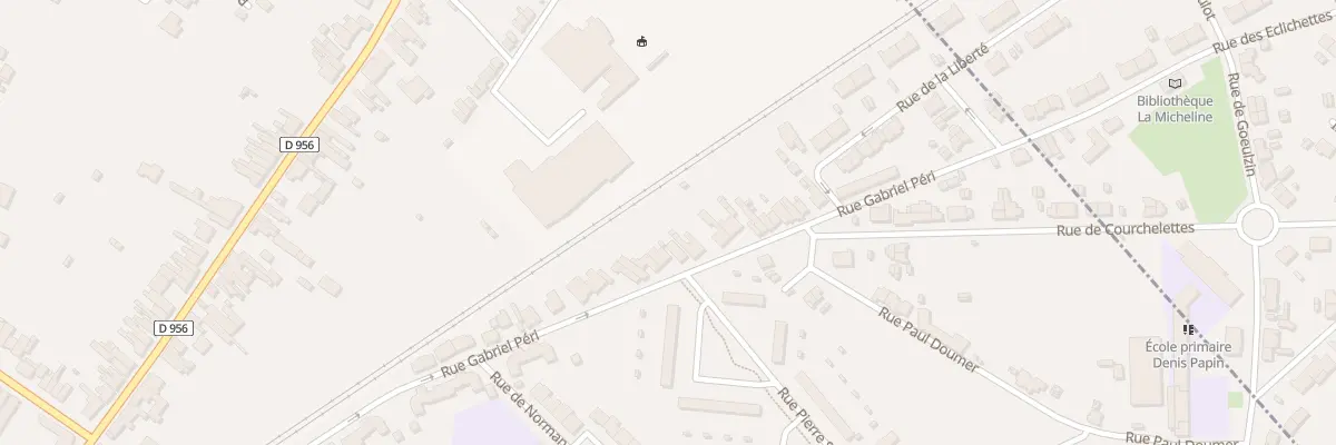 Plan du 385 Rue Gabriel Peri à Lambres-lez-Douai