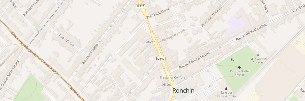 Plan du 127 Av Jean Jaurès à Ronchin