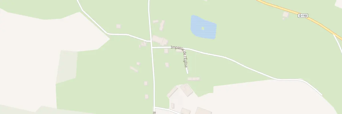 Plan du 1 Imp de l’Eglise à Champvoux