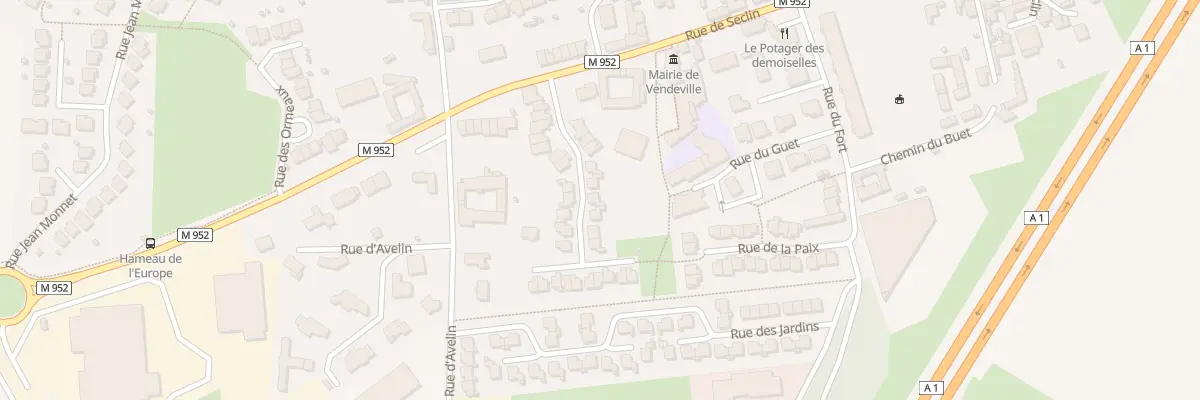 Plan du 12 Rue des Anciens Combattants à Vendeville