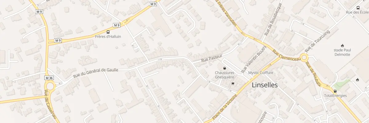 Plan du 25B Rue du Général De Gaulle à Linselles