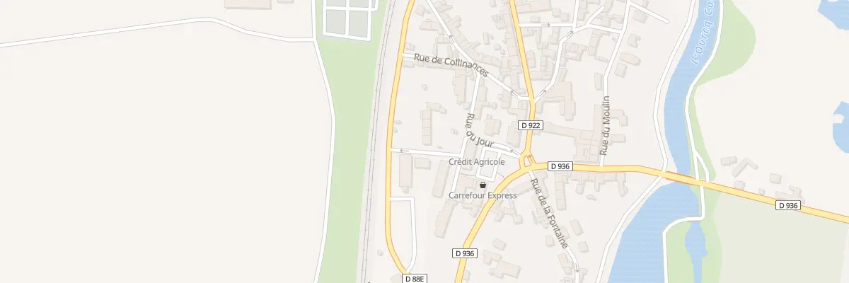 Plan du 1B Rue du Jour à Mareuil-sur-Ourcq