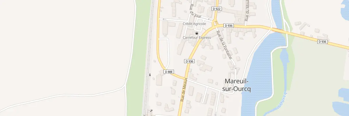 Plan du 10 Rue de Meaux à Mareuil-sur-Ourcq