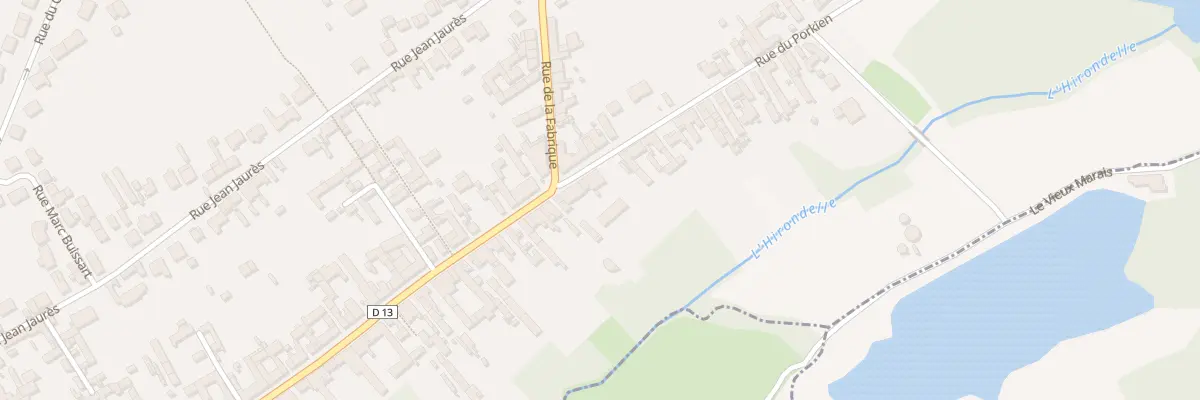 Plan du 2 Rue du Porkien à Écourt-Saint-Quentin
