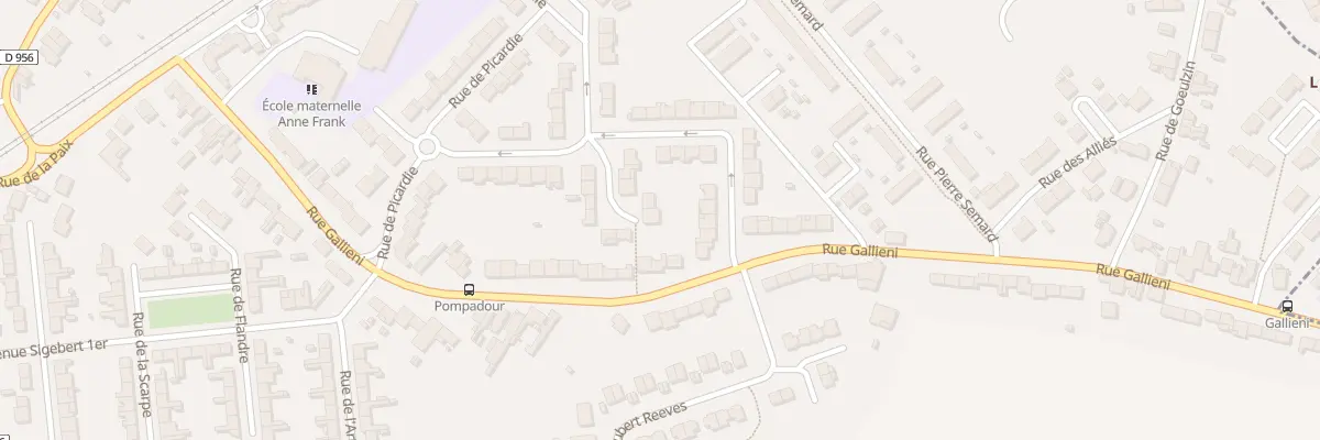 Plan du 37 Rue de Normandie à Lambres-lez-Douai