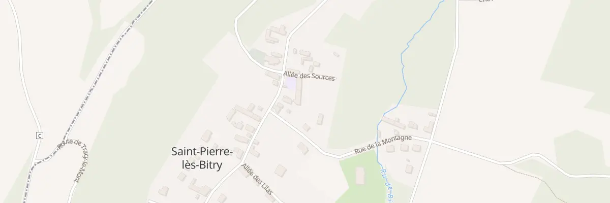 Plan du 33 Rue de la Picardie à Saint-Pierre-lès-Bitry