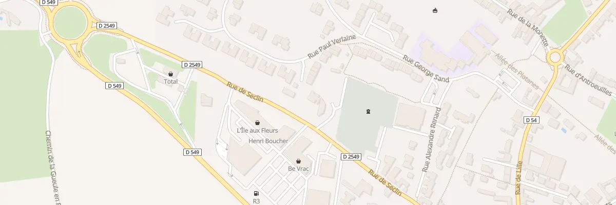 Plan du 18 Rue de Seclin à Avelin