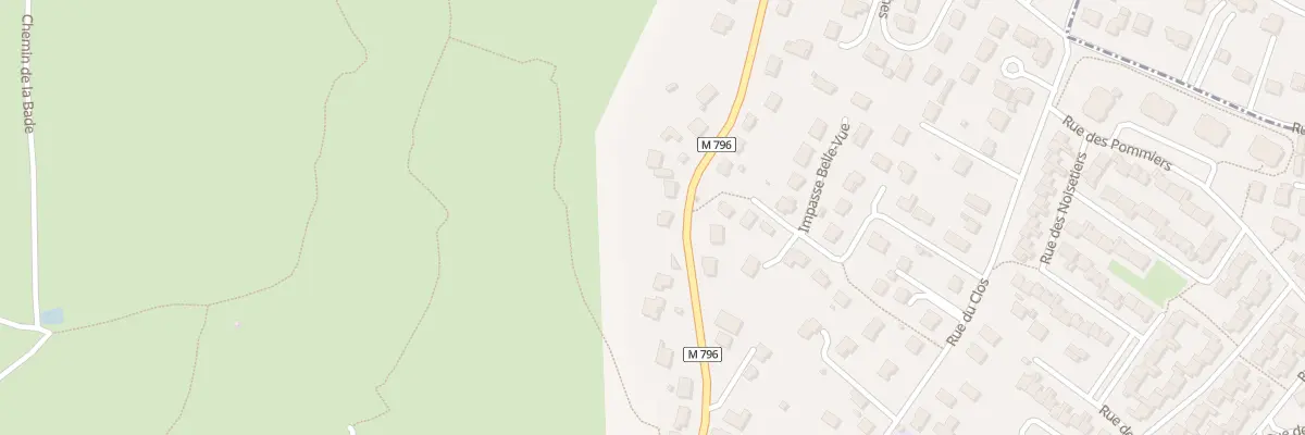 Plan du 475 Rte des Mauvaises à Blanzat