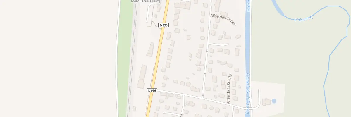 Plan du 59 Rue de Meaux à Mareuil-sur-Ourcq