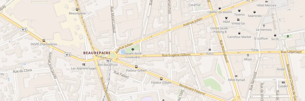 Plan du 48 Rue Eugène Gilbert à Clermont-Ferrand