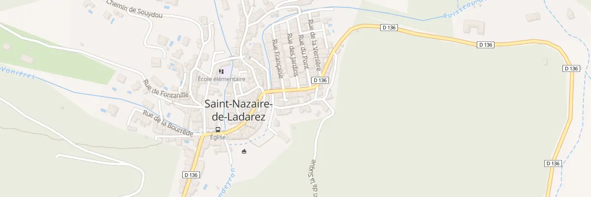 Plan du 16 Rue de Laurens à Saint-Nazaire-de-Ladarez