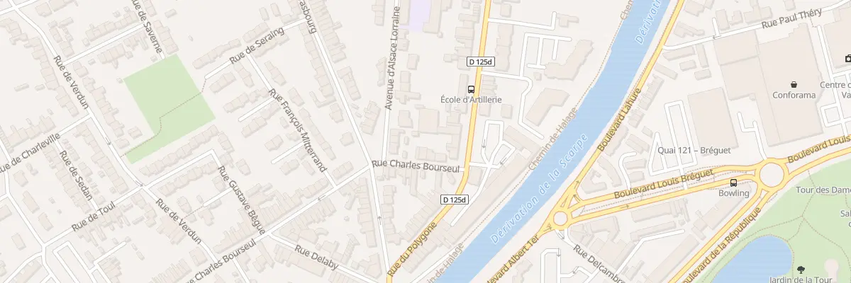 Plan du 42 Rue Charles Bourseul à Douai