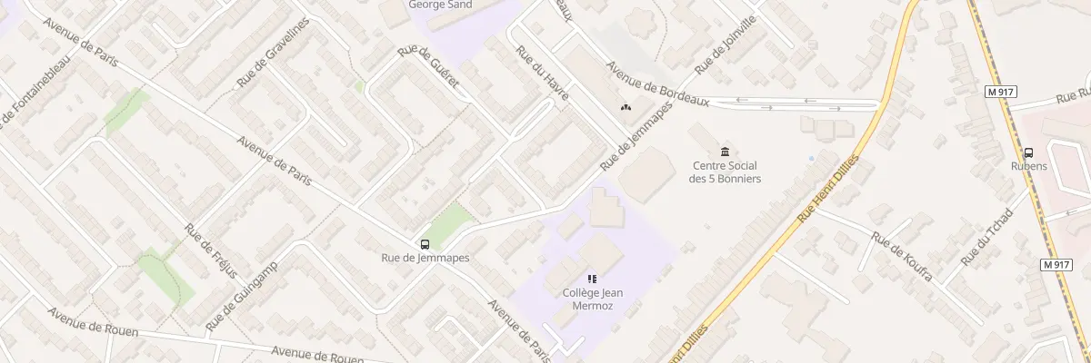 Plan du 7 Rue d’Hellemmes à Faches-Thumesnil