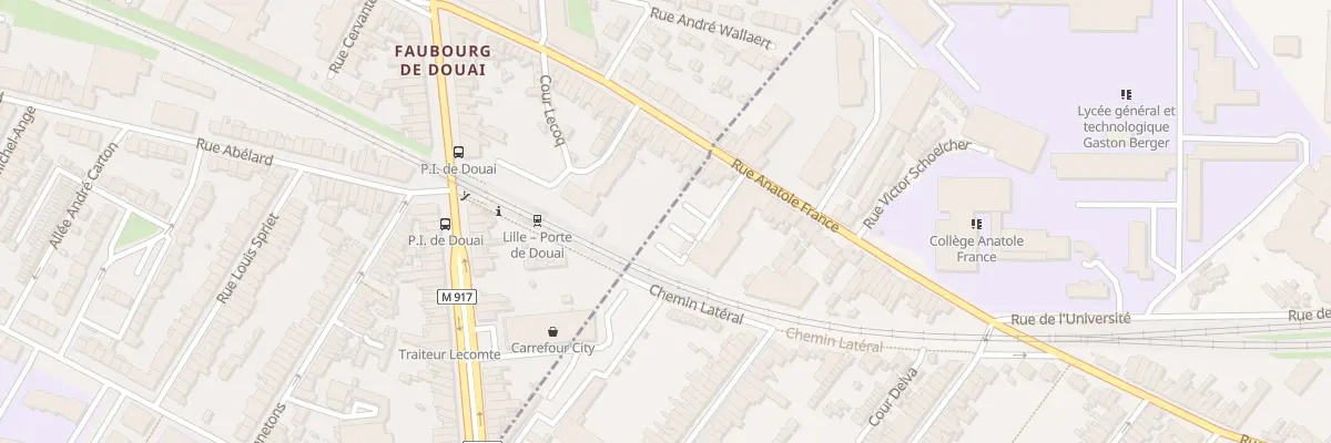 Plan du 183 Rue Anatole France à Ronchin