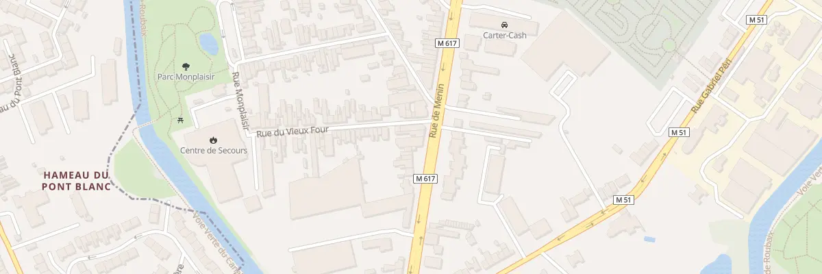 Plan du 47 Rue de Menin à Marcq-en-Barœul