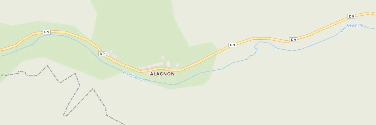 Plan du 5093 Allagnon à Molèdes