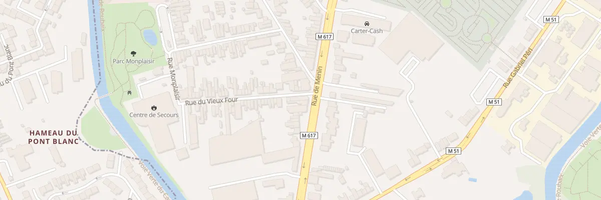 Plan du 3 Rue du Vieux Four à Marcq-en-Barœul