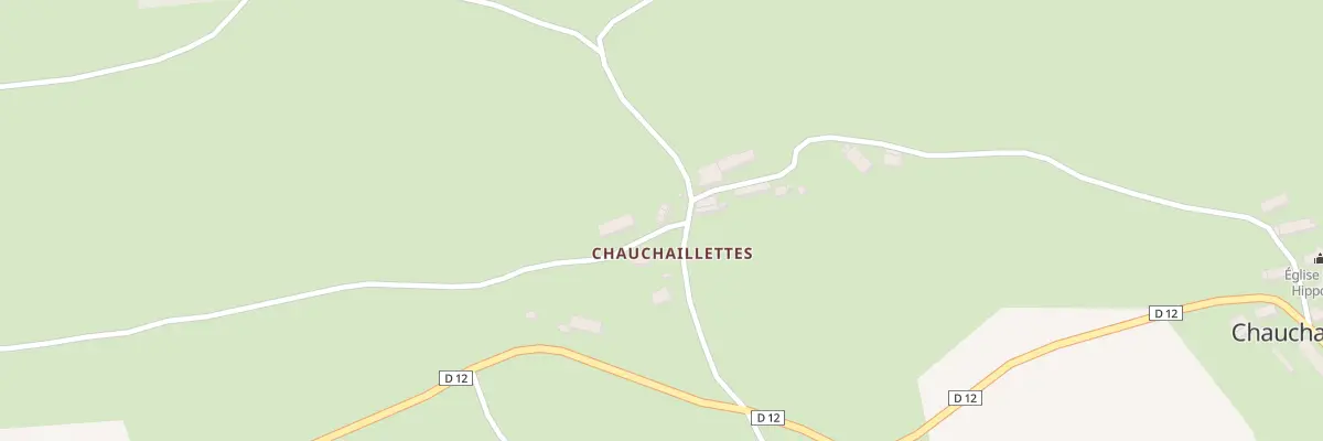Plan du 5029 Chauchaillettes à Chauchailles