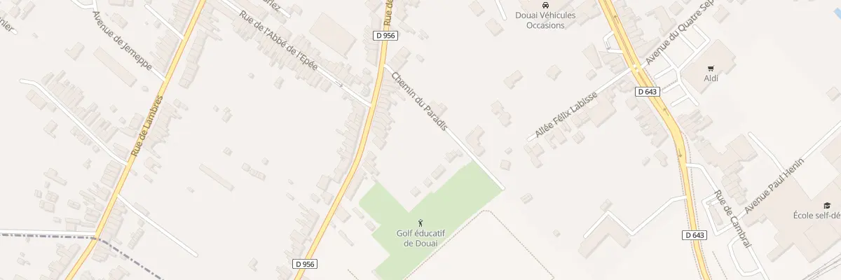 Plan du 355 Rue de Férin à Douai