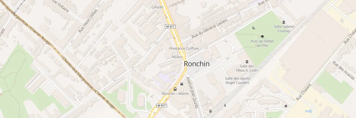 Plan du 111 Av Jean Jaurès à Ronchin