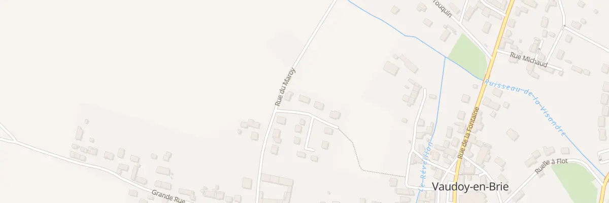 Plan du 1 Rue de la Garenne à Vaudoy-en-Brie