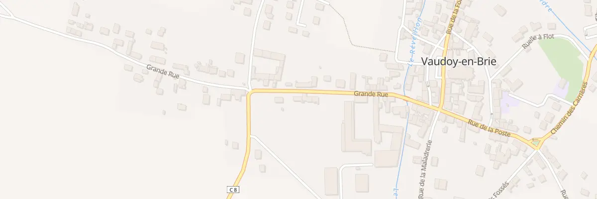 Plan du 23 Grande Rue à Vaudoy-en-Brie