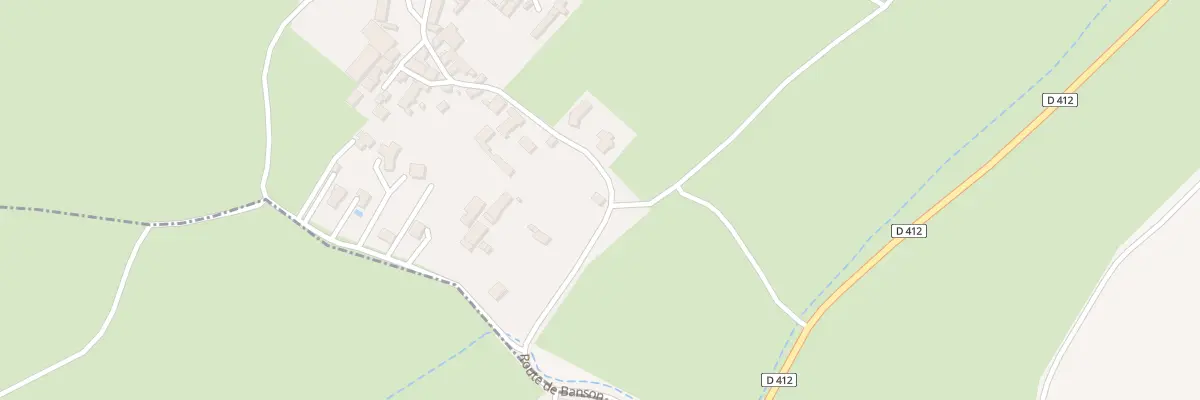 Plan du 42 Rte de Banson à Combronde